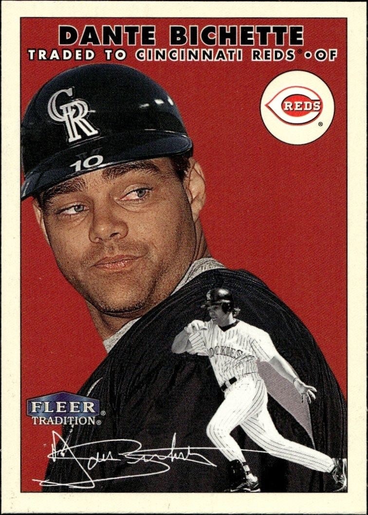 2000 Fleer Tradition Glossy Dante Bichette #207 trading card