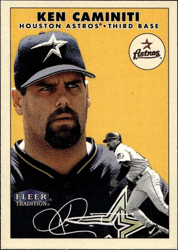 2000 Fleer Tradition Glossy Ken Caminiti #197 trading card