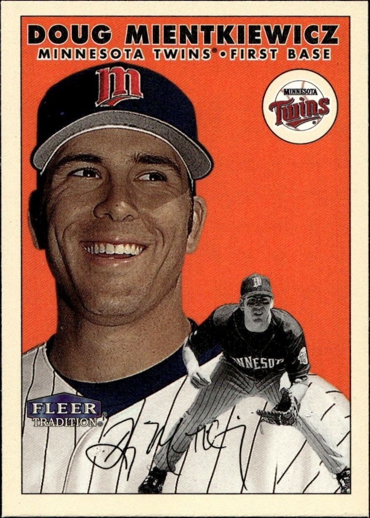 2000 Fleer Tradition Glossy Doug Mientkiewicz #189 trading card
