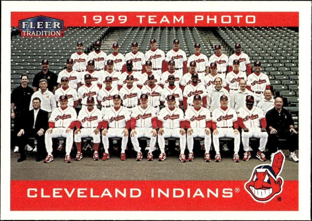 2000 Fleer Tradition Glossy Cleveland Indians #127 trading card