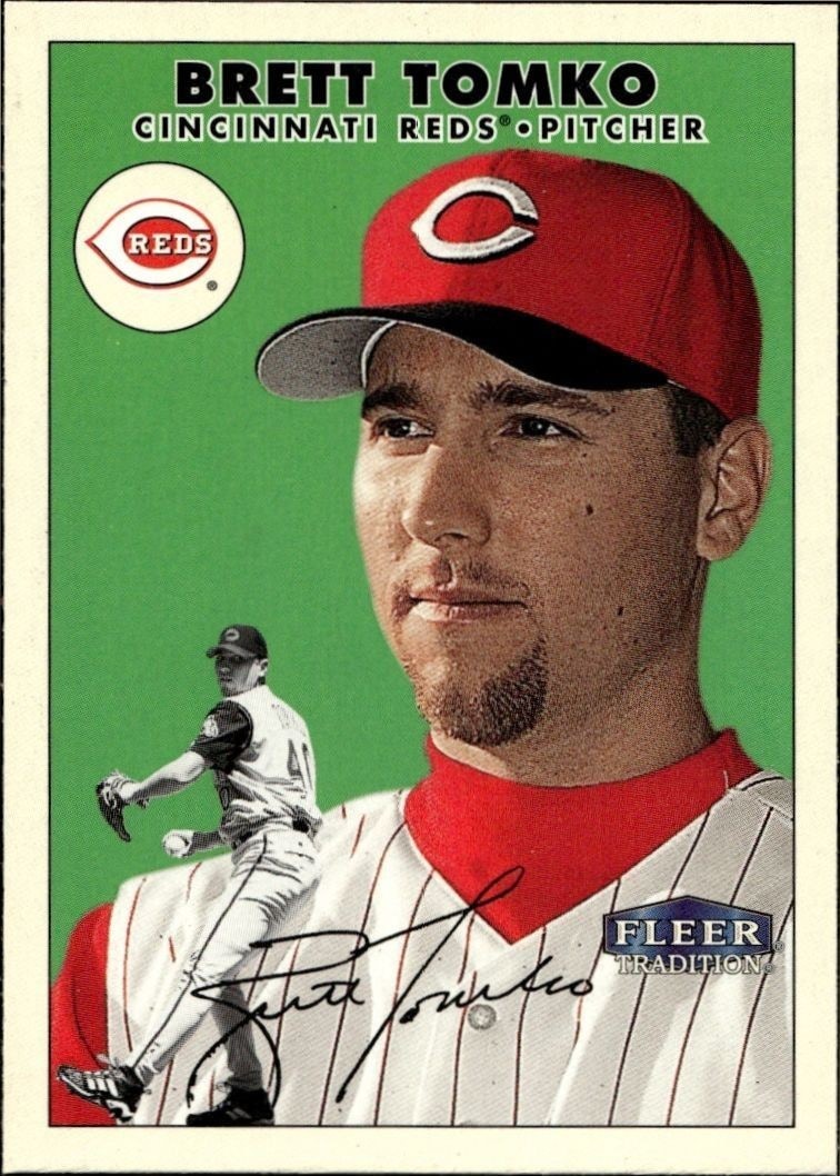 2000 Fleer Tradition Glossy Brett Tomko #206 trading card