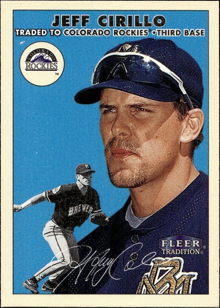 2000 Fleer Tradition Glossy Jeff Cirillo #188 trading card