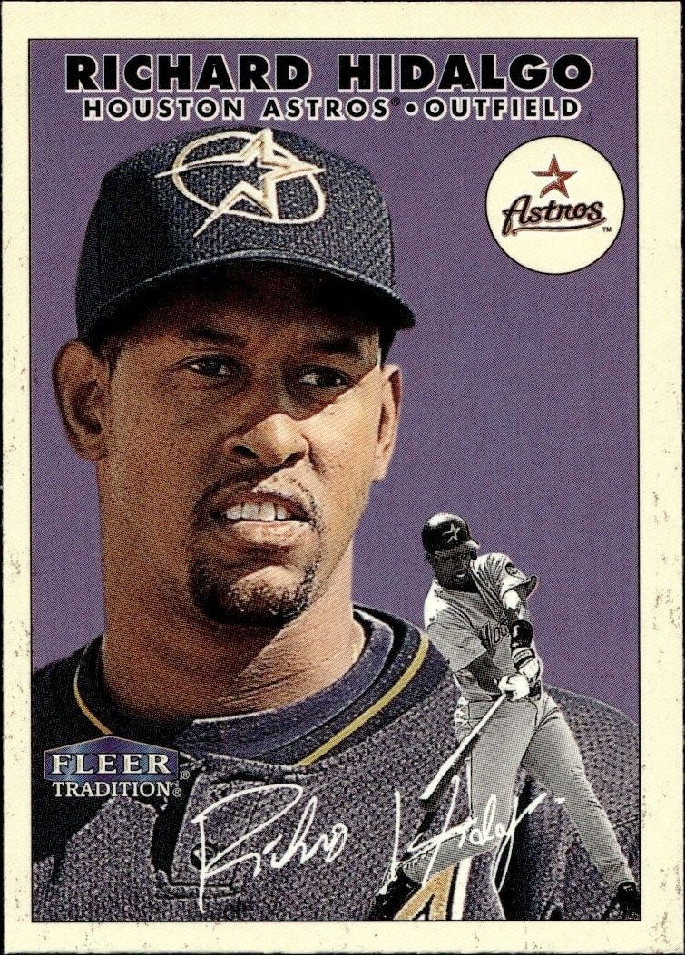 2000 Fleer Tradition Glossy Richard Hidalgo #377 trading card