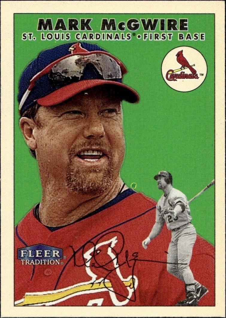 2000 Fleer Tradition Glossy Mark McGwire #400 trading card