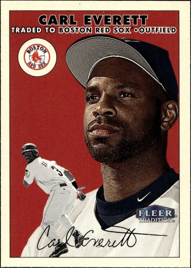 2000 Fleer Tradition Glossy Carl Everett #165 trading card