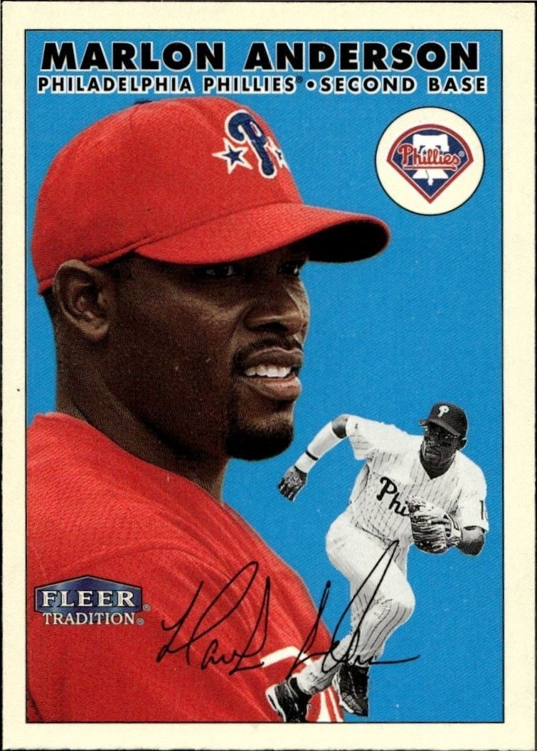2000 Fleer Tradition Glossy Marlon Anderson #249 trading card