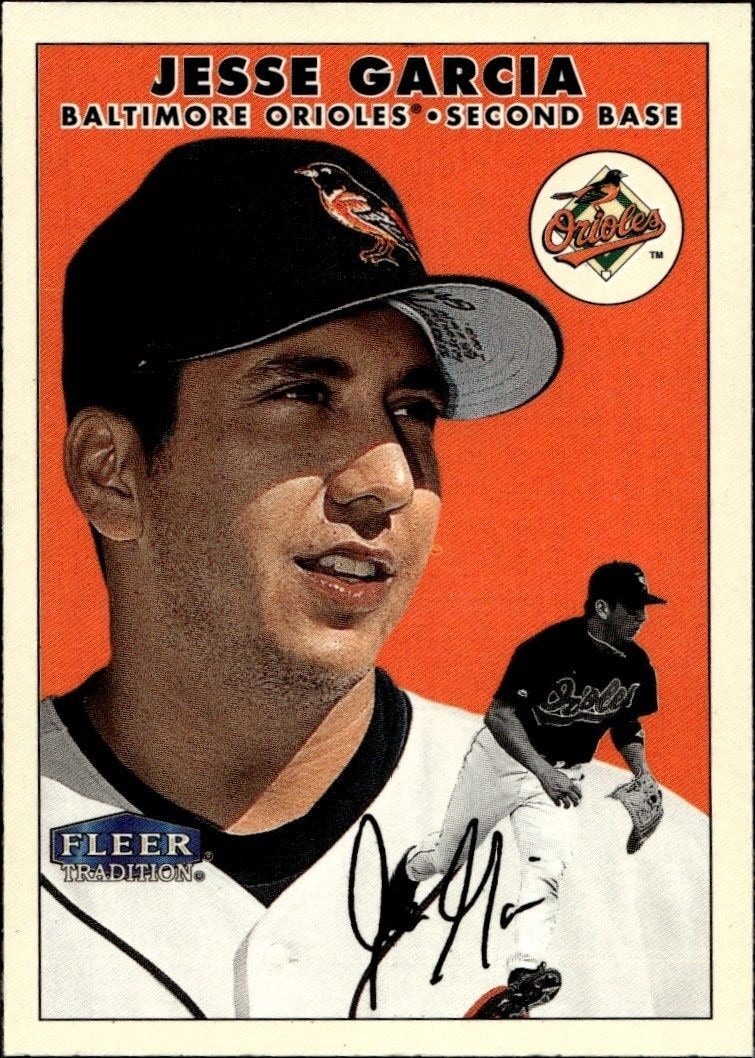 2000 Fleer Tradition Glossy Jesse Garcia #304 trading card