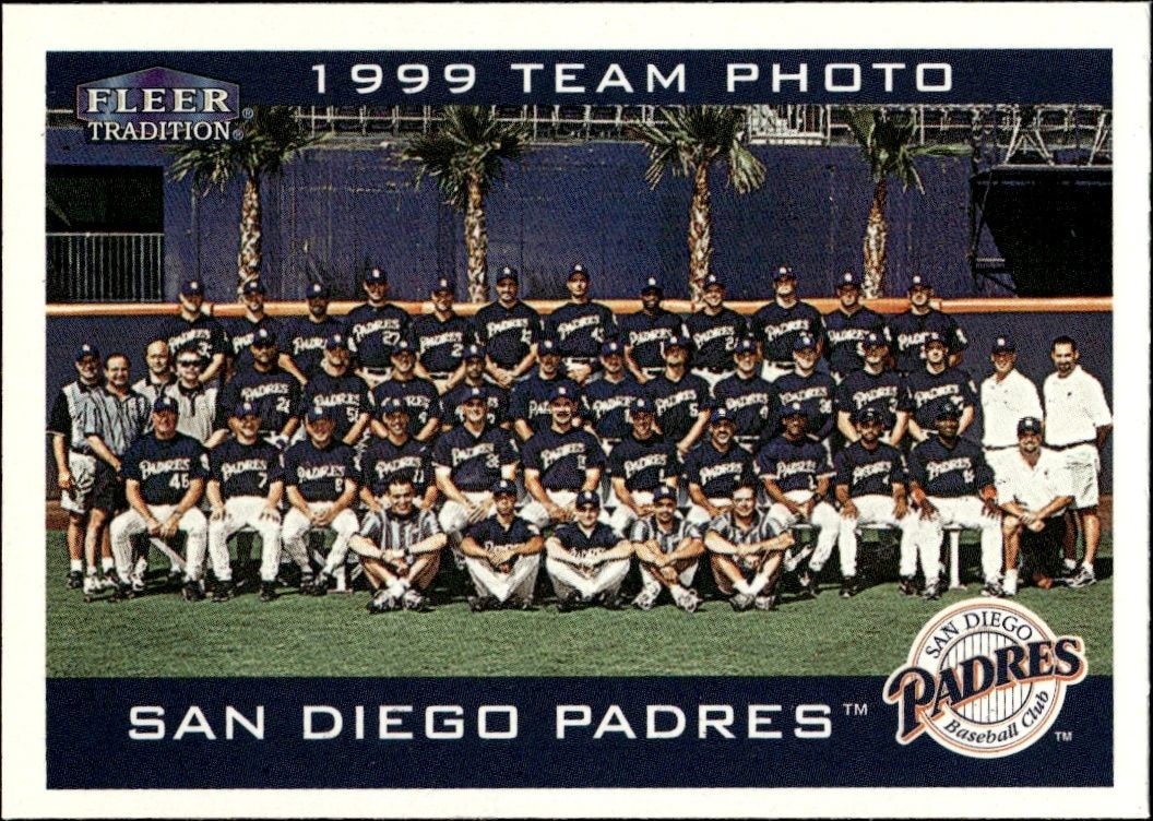 2000 Fleer Tradition Glossy San Diego Padres #213 trading card