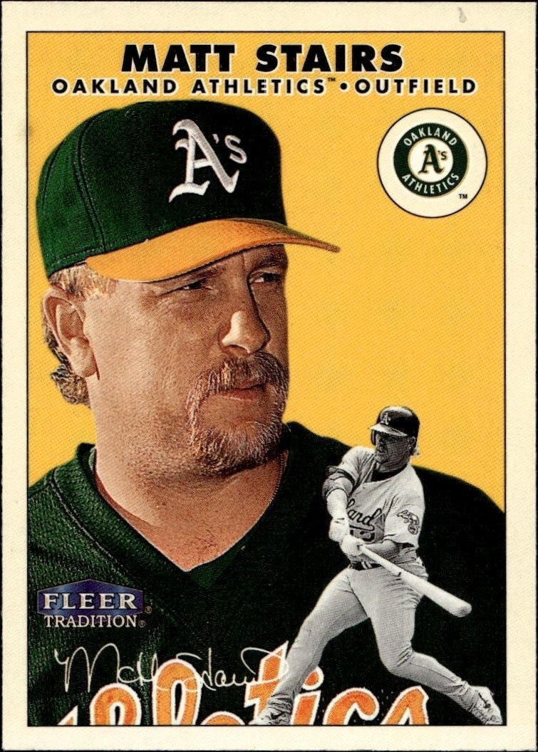 2000 Fleer Tradition Glossy Matt Stairs #301 trading card