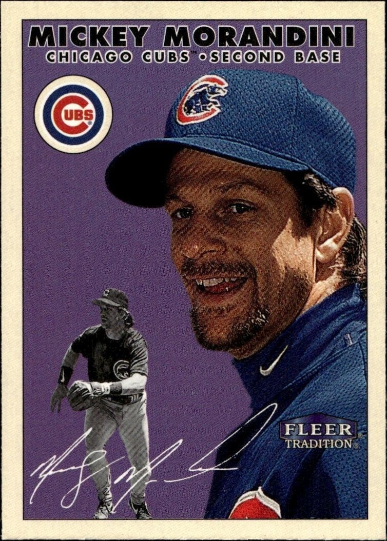 2000 Fleer Tradition Glossy Mickey Morandini #326 trading card