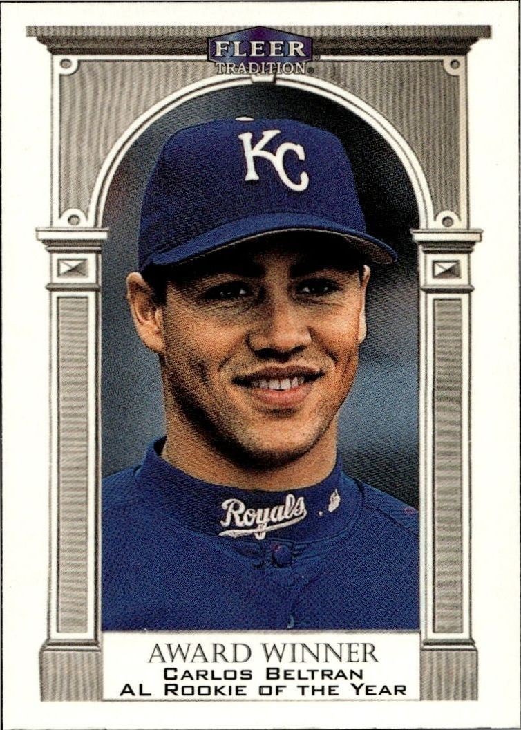 2000 Fleer Tradition Glossy Carlos Beltran #435 trading card