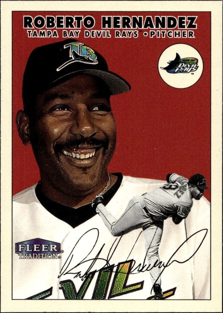 2000 Fleer Tradition Glossy Roberto Hernandez #393 trading card