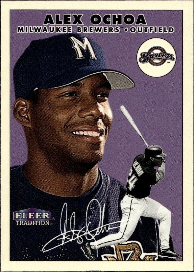2000 Fleer Tradition Glossy Alex Ochoa #102 trading card