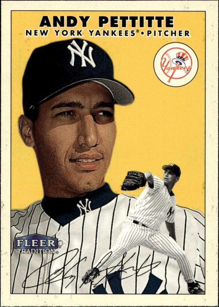 2000 Fleer Tradition Glossy Andy Pettitte #168 trading card
