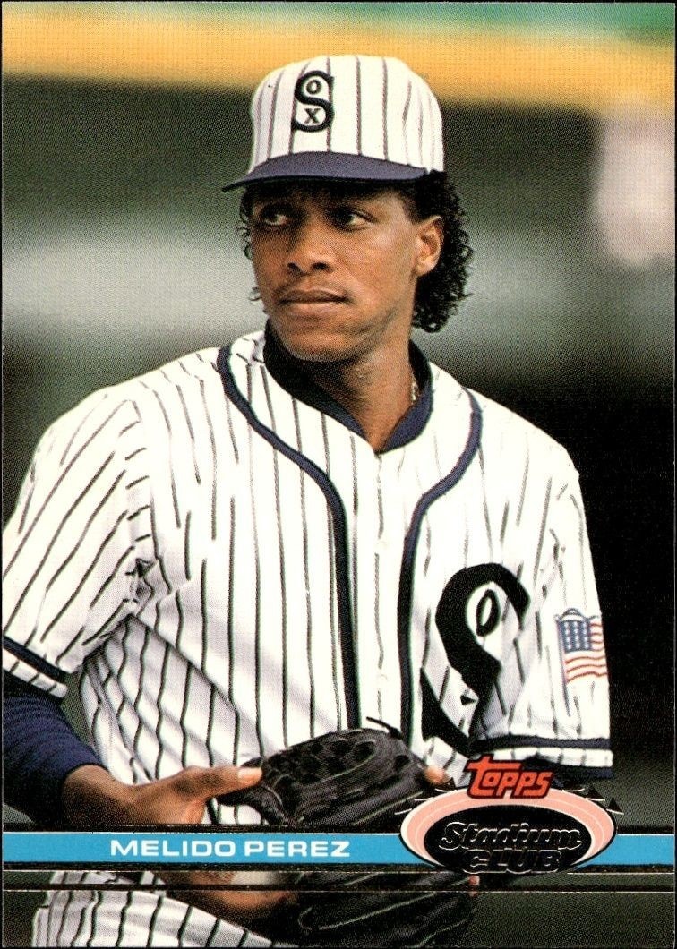 1991 Topps Stadium Club Melido Perez #232 trading card