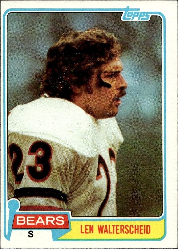 1981 Topps Len Walterscheid #128 trading card