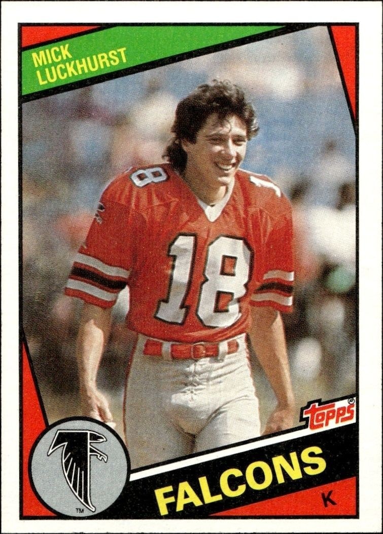 1984 Topps Mick Luckhurst #217 trading card