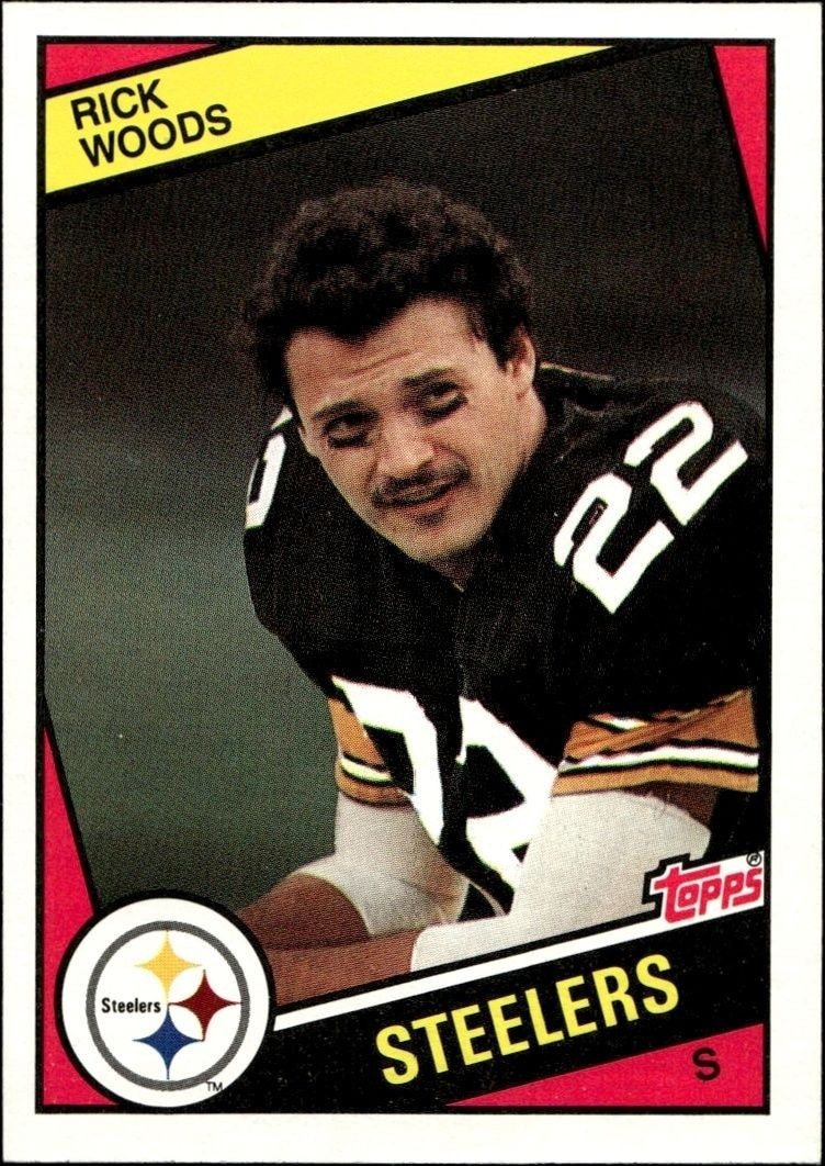 1984 Topps Rick Woods #173 trading card
