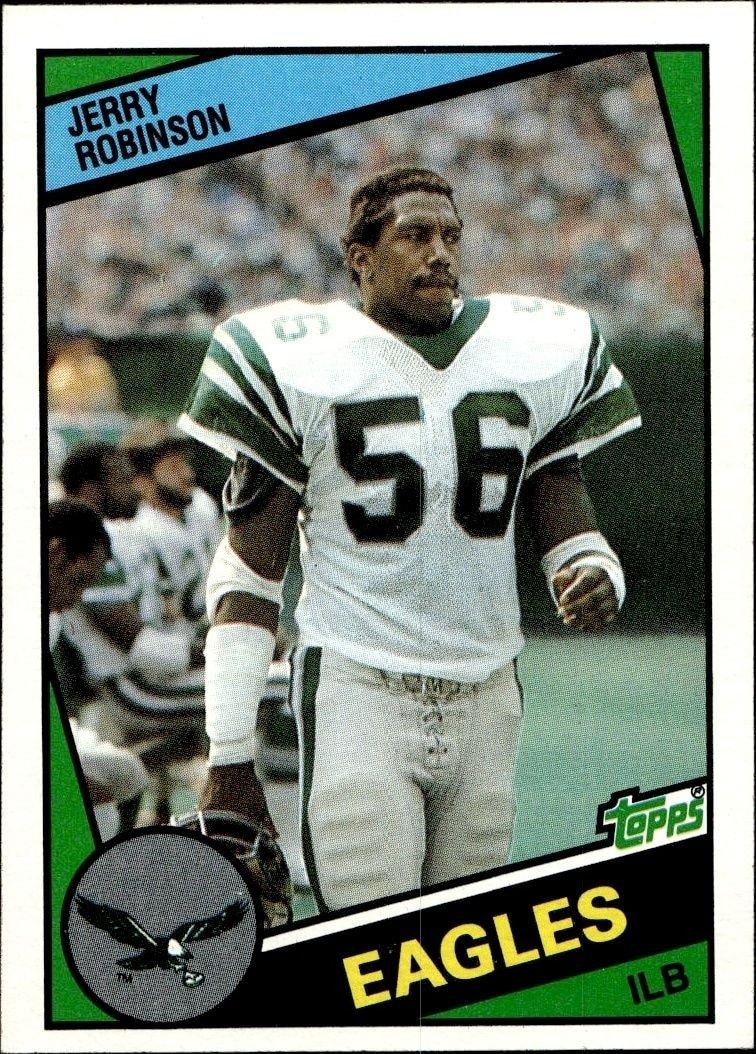 1984 Topps Jerry Robinson #334 trading card