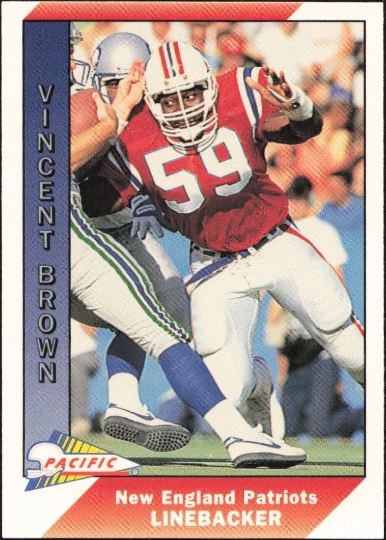 1991 Pacific Vincent Brown #303 trading card