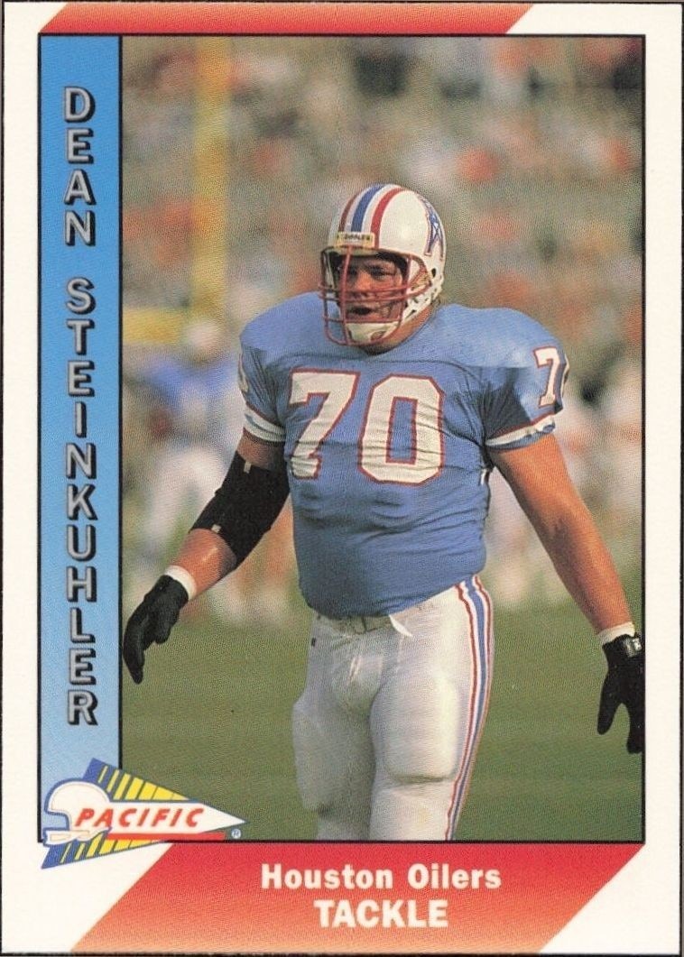 1991 Pacific Dean Steinkuhler #184 trading card