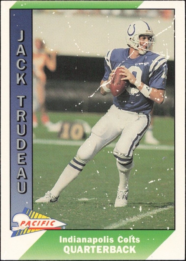 1991 Pacific Jack Trudeau #203 trading card