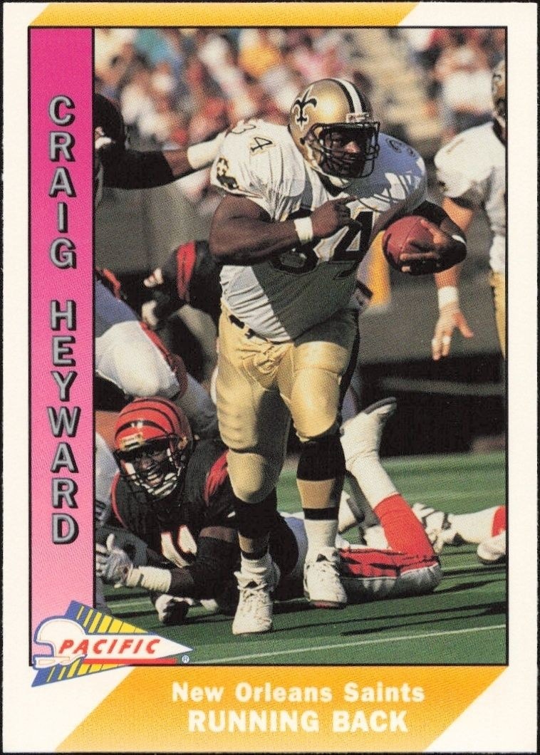 1991 Pacific Craig Heyward #327 trading card