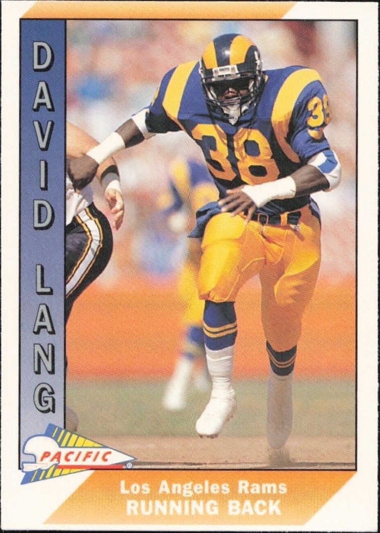 1991 Pacific David Lang #606 trading card
