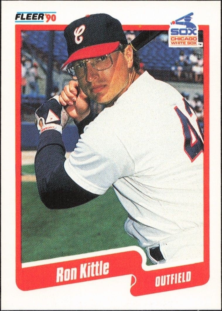 1990 Fleer Ron Kittle #538 trading card