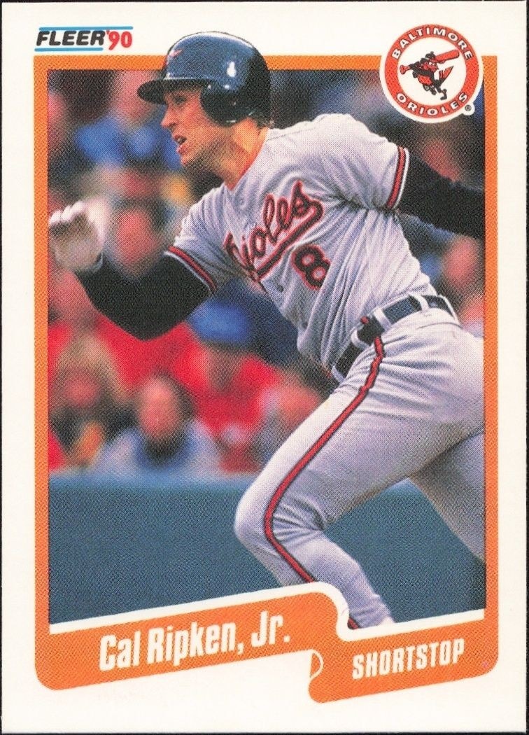1990 Fleer Cal Ripken Jr. #187 trading card