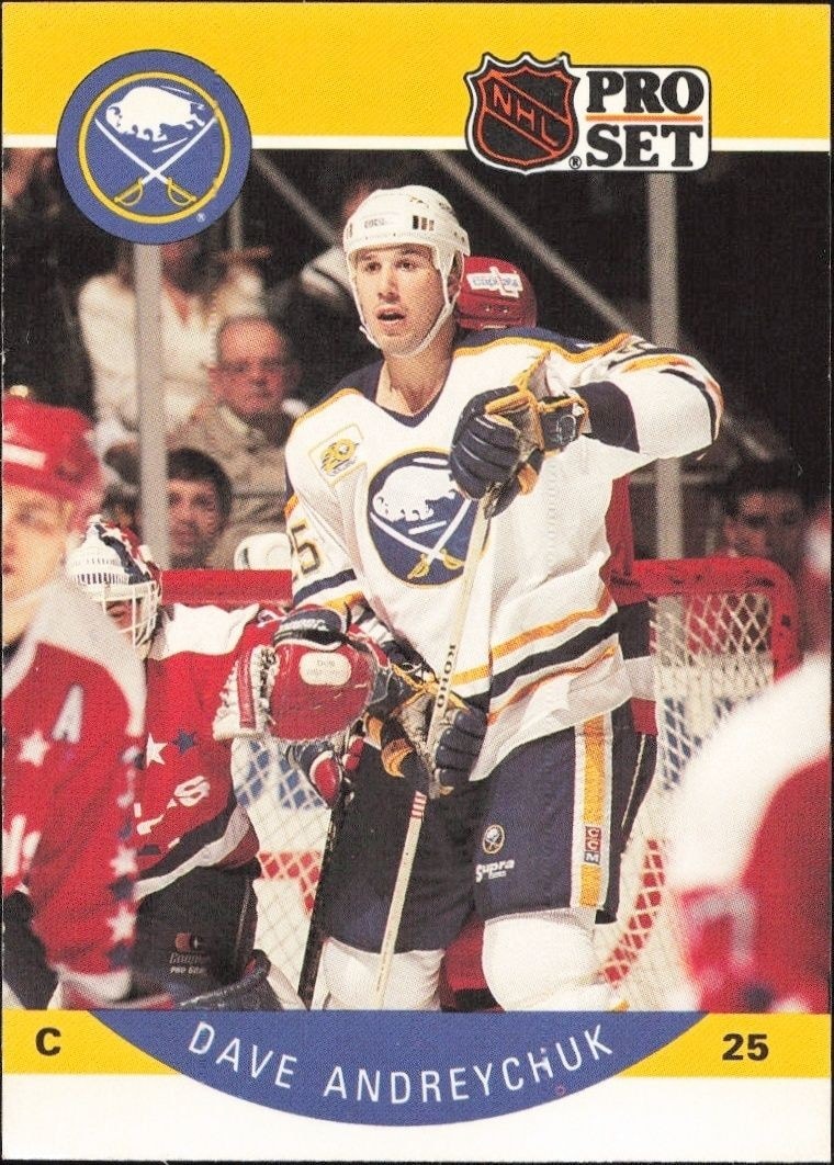 1990-91 Pro-Set Dave Andreychuk #17 trading card
