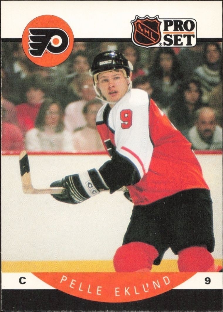 1990-91 Pro-Set Pelle Eklund #215 trading card