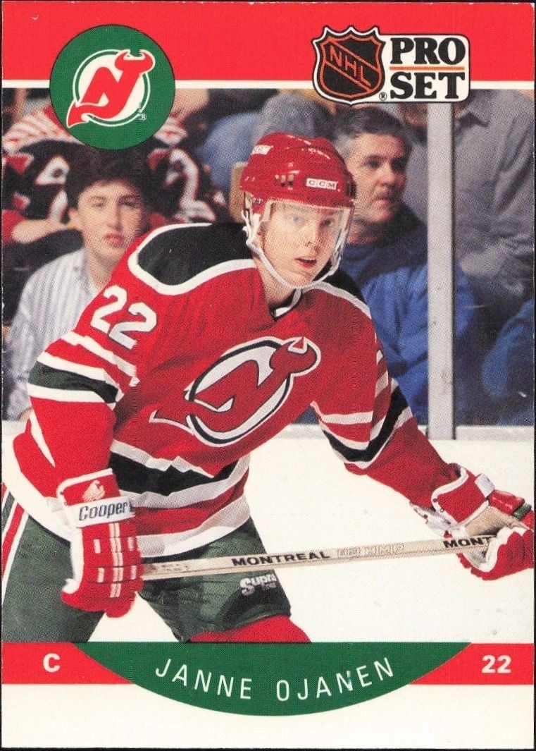 1990-91 Pro-Set Janne Ojanen #173 trading card