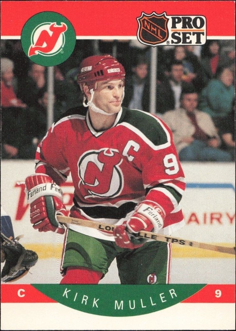 1990-91 Pro-Set Kirk Muller #172 trading card