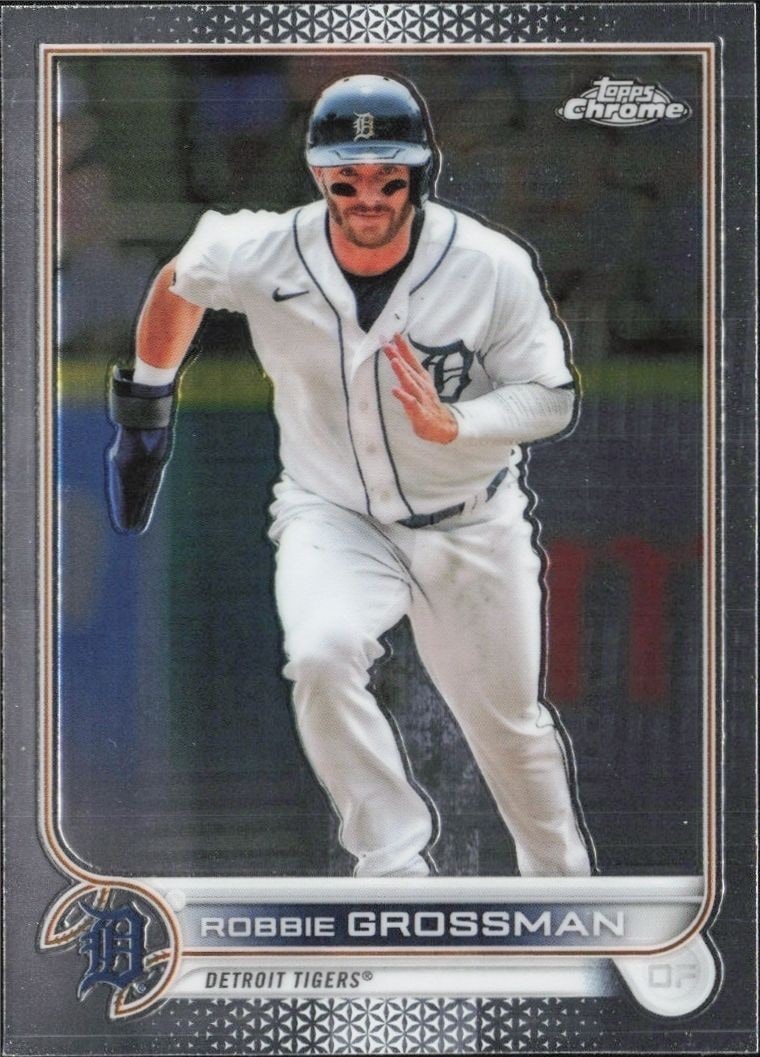 2022 Topps Chrome Robbie Grossman #169 trading card