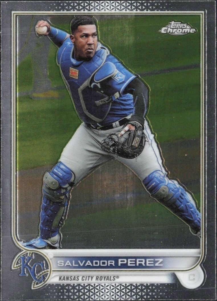 2022 Topps Chrome Salvador Perez #50 trading card