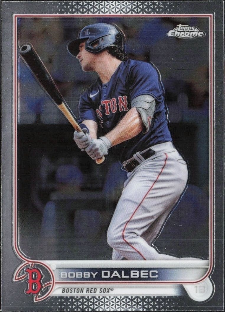 2022 Topps Chrome Bobby Dalbec #51 trading card