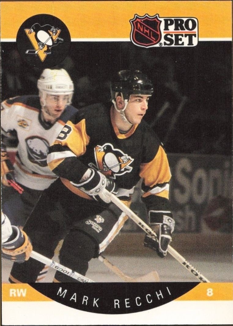 1990-91 Pro-Set Mark Recchi #239 trading card