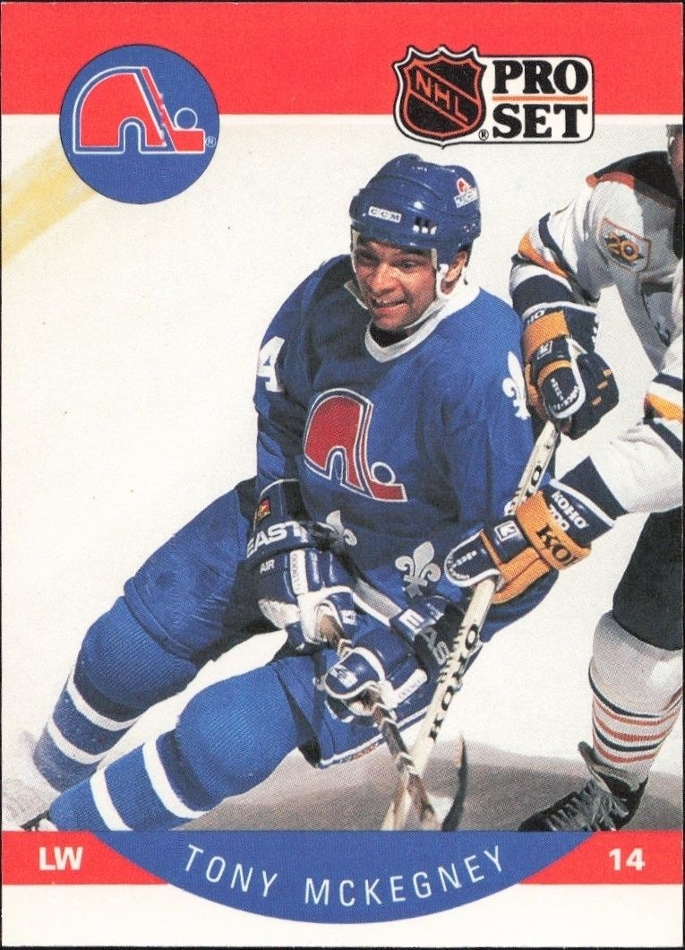 1990-91 Pro-Set Tony McKegney #254 trading card