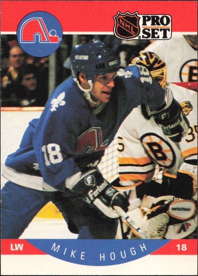 1990-91 Pro-Set Mike Hough #247 trading card