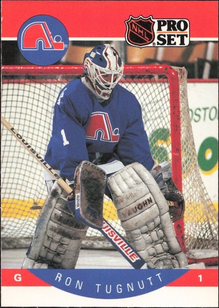 1990-91 Pro-Set Ron Tugnutt #258 trading card