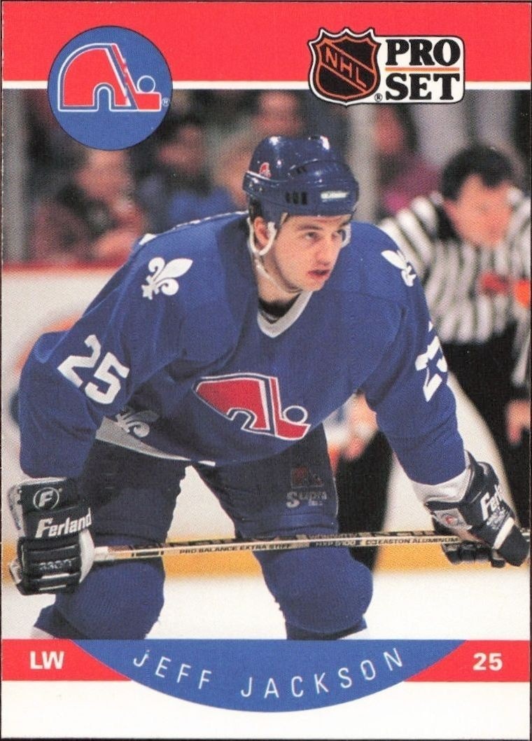 1990-91 Pro-Set Jeff Jackson #249 trading card