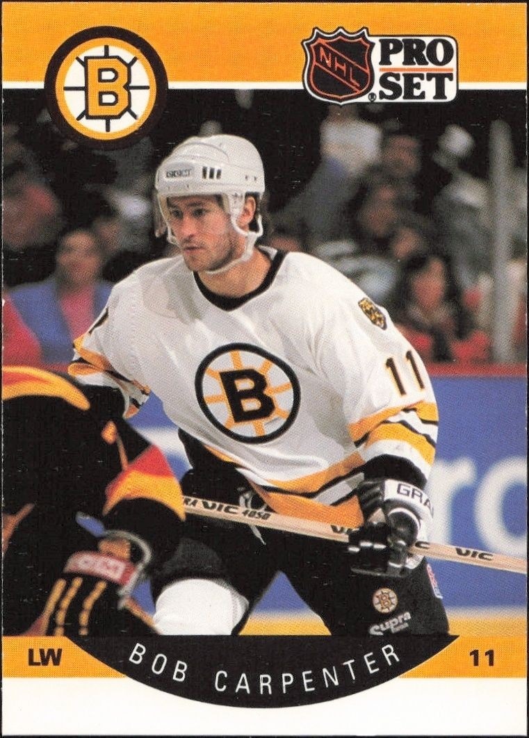 1990-91 Pro-Set Bob Carpenter #4 trading card