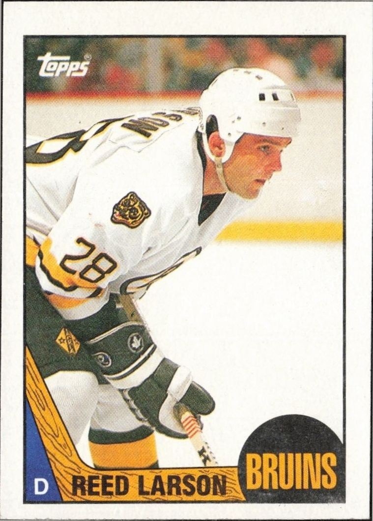 1987-88 Topps Reed Larson #131 trading card