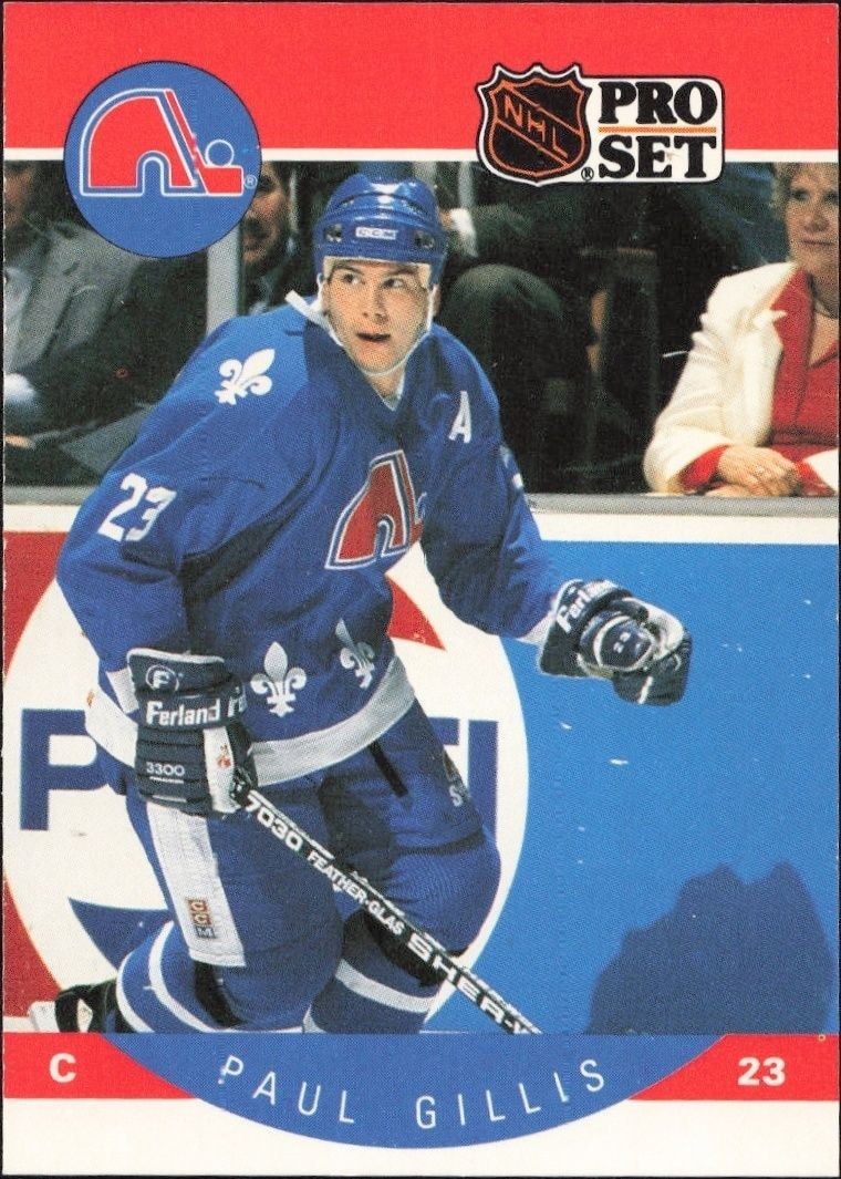 1990-91 Pro-Set Paul Gillis #246B trading card