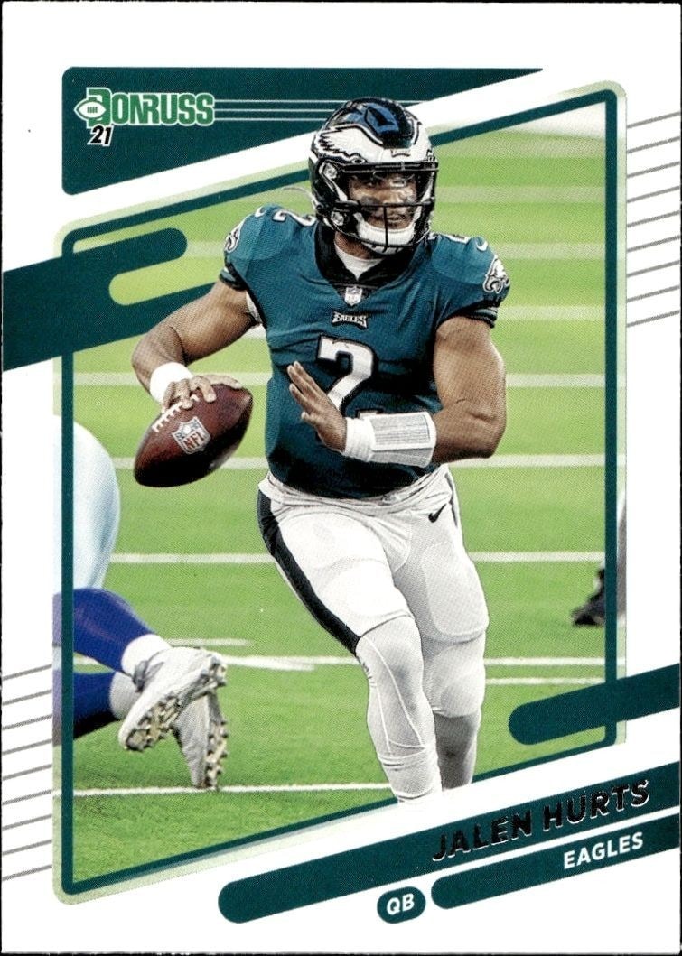 2021 Panini Donruss Jalen Hurts #108 trading card