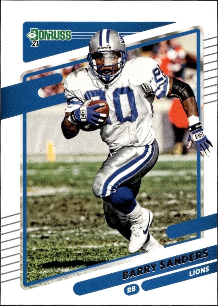 2021 Panini Donruss Barry Sanders #173 trading card