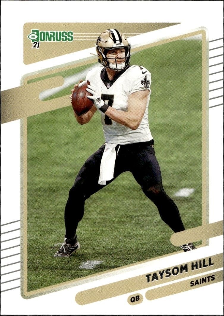 2021 Panini Donruss Taysom Hill #95 trading card