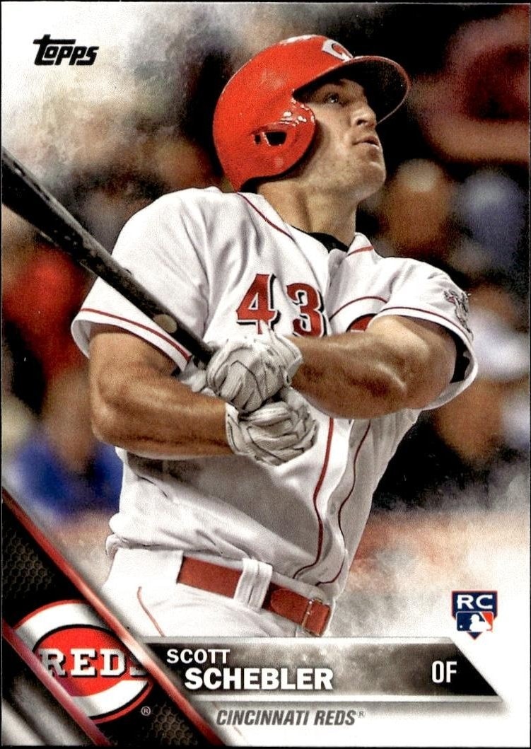 2016 Topps Update Series Scott Schebler #US73 trading card