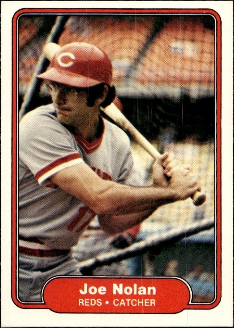 1982 Fleer Joe Nolan #77 trading card